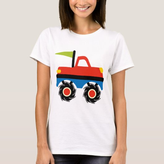 Cool Monster Truck Tshirts Kinder Volwassenen Groo (Voorkant)