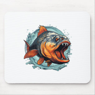 Cool Monster Vissen Voor Piranha Liefhebbers _1 Muismat