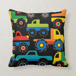 Cool Monsters Trucks Transport Gifts for Boys Kussen