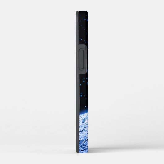 Cool Moon Blue Galaxy Space Stars Case-Mate iPhone Case (Achterkant / Rechts)