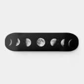 Cool Moon Phases Skateboarding Decl Skateboard (Horizontaal)