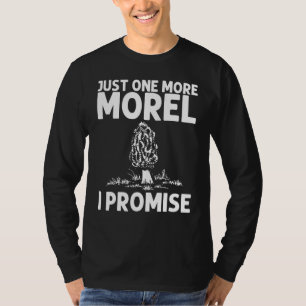 Cool Morel-ontwerp voor mannen Vrouwen Wilde Padde T-shirt
