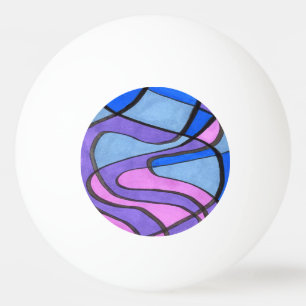 "Cool Morning" Abstracte pingpongbal Pingpongballen