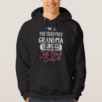 Cool Mothers Day Photographer Grandma Hoodie