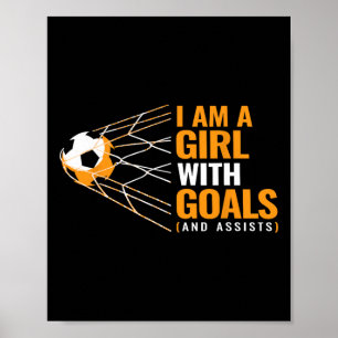 Cool Motivatie Doelen Voor Vrouwen Ik Ben Een Meis Poster