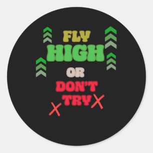 Cool Motivatie Quote Sticker