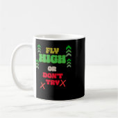 Cool Motivatie Quote Sticker Koffiemok (Links)