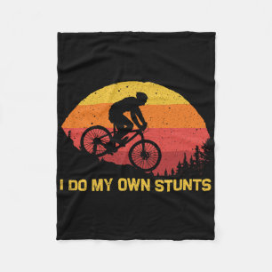 Cool Mountainbiken voor mannen vrouwen Mtb-fiets Fleece Deken
