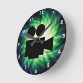 Cool Movie Camera Video film Ronde Klok (Hoek)