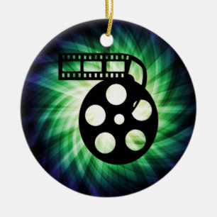 Cool Movie Reel Keramisch Ornament