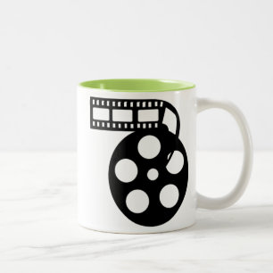 Cool Movie Reel Tweekleurige Koffiemok