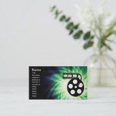 Cool Movie Reel Visitekaartje (Staand voorkant)