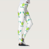 Cool Mr Pickle-ball Pattern Leggings (Rechts)