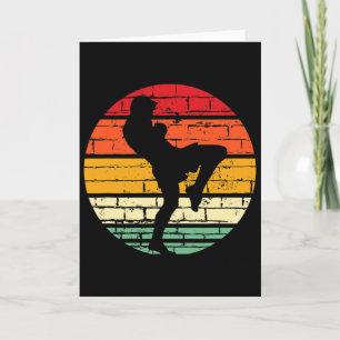 Cool Muay Thai-cadeau martial arts instructeur, Ki Kaart