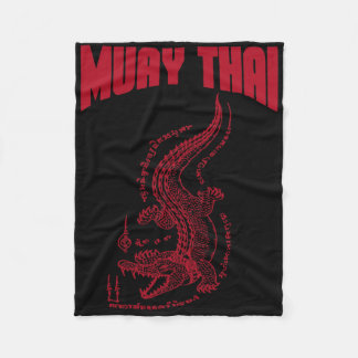 Cool Muay Thai Kickboksen voor Mannen  Fleece Deken