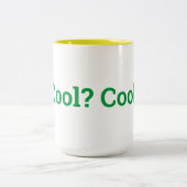 Cool. Mug bicolore de 15 oz (Centre)