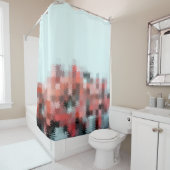 Cool Multi-Color Pattern Douchegordijn (In situ)