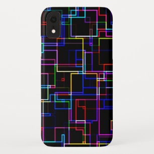 COOL Multicolored Striped Patroon iPhone XR Hoesje