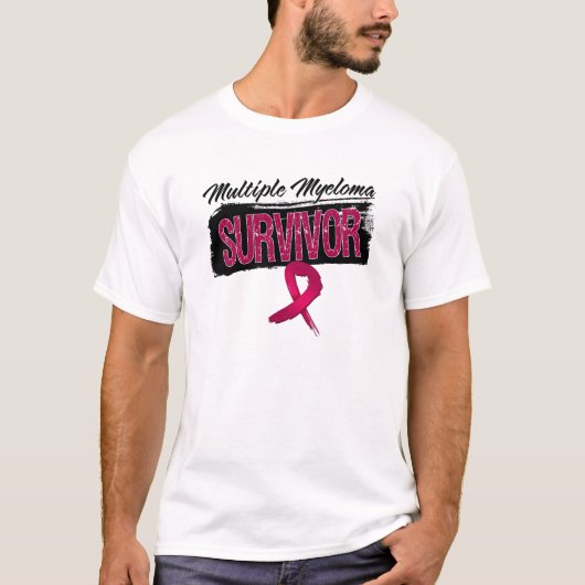 Cool Multiple Myeloma Survide T-shirt (Voorkant)