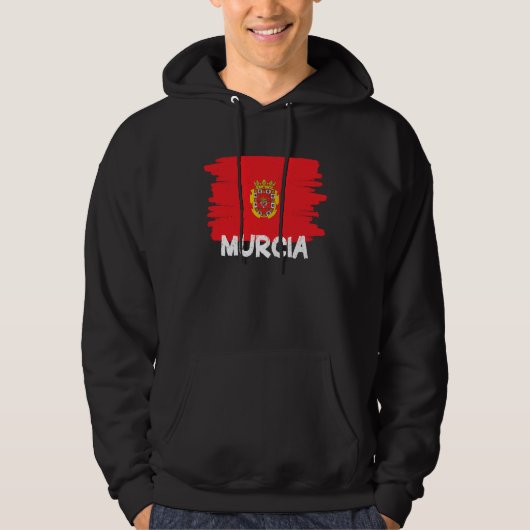 Cool Murcia Flag Hoodie (Voorkant)