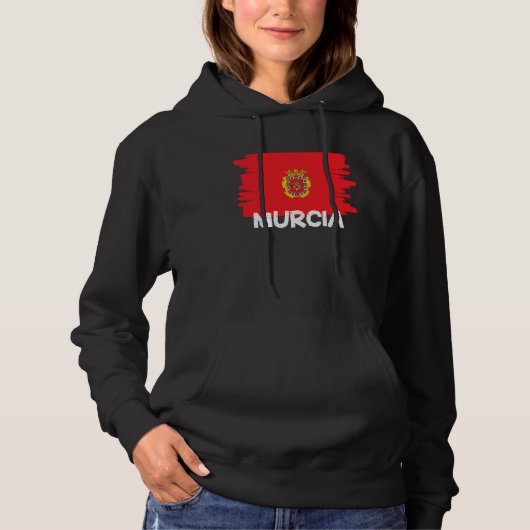 Cool Murcia Flag Hoodie (Voorkant)