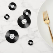 Cool Music Design Custom Records Confetti (Groep)