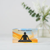 Cool Music DJ Te Huur Visitekaartje (Staand voorkant)