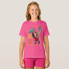 Cool Music Girl – Bold Notes, Wild Heart T-shirt