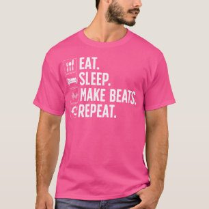 Cool Music Producer voor Mannen Vrouwen DJ Beatmak T-shirt