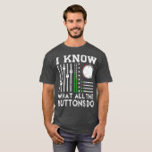 Cool Music Techno House Mixer DJ's Gift T-shirt (Voorkant volledig)