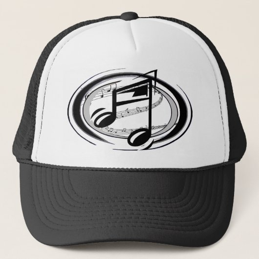 Cool Music Trucker Hat Pet (Voorkant)
