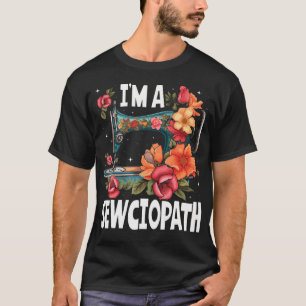 Cool naaikunst voor oma naaister kleermaker quilt t-shirt