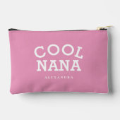 Cool Nana Wit Roze Aangepaste Naam Moederdag Etui (Achterkant)