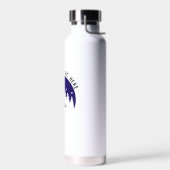 Cool Natuur Camping Kampvuur Ontwerp Custom Waterfles (Links)