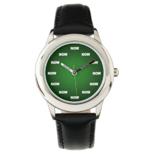 Cool "NEEUW" Horloge (groen)