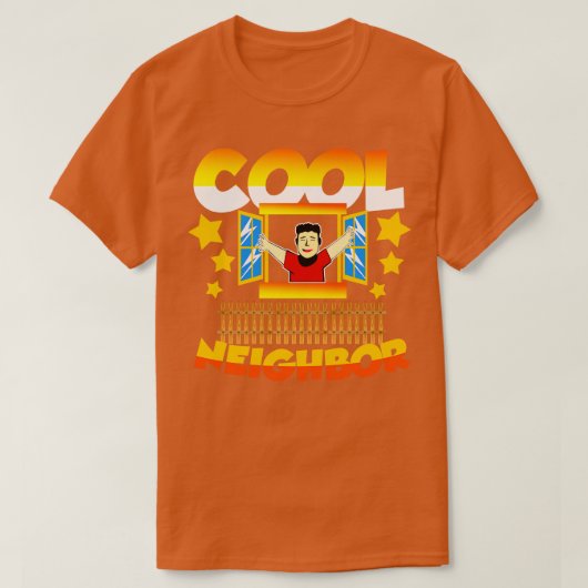 Cool Neighbor Hier 2 T-shirt (Design voorkant)