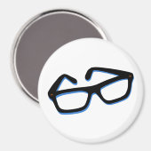 Cool Nerd Glasses Magneet (Voorkant / Achterkant)