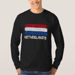 Cool Netherlands Flag T-shirt