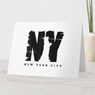 Cool  New York City Style Tee Shirts, Nieuw Y Kaart