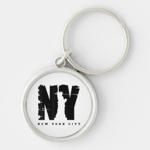 Cool  New York City Style Tee Shirts, Nieuw Y Sleutelhanger