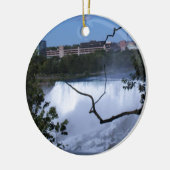 Cool Niagara Herfsten Keramisch Ornament (Links)