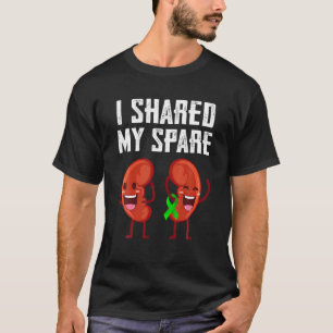 Cool Nieren Donor Art Mannen Vrouwen Transplantati T-shirt