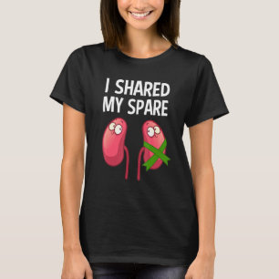 Cool Nieren Donor Mannen Vrouwen Transplantatie T-shirt