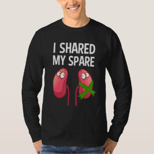 Cool Nieren Donor Mannen Vrouwen Transplantatie T-shirt