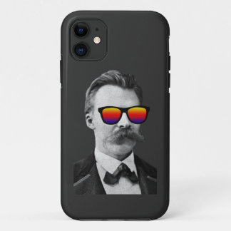 Cool Nietzsche met zonnebril iPhone 11 Hoesje