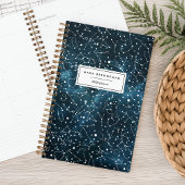 Cool Night Sky Constellations Gepersonaliseerd Planner