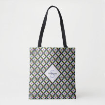 Cool Nine-Patch Quilt Pattern-Canvas tas