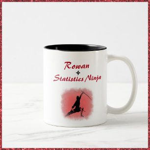 Cool Ninja Graphic-Mok Tweekleurige Koffiemok