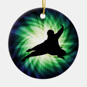 Cool Ninja Keramisch Ornament