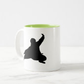 Cool Ninja Tweekleurige Koffiemok (Voorkant links)